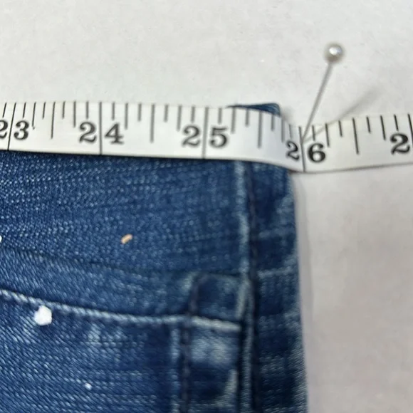 26WP JEANS PAINT SPLATTER MARTHA STEWART - Picture 9 of 11